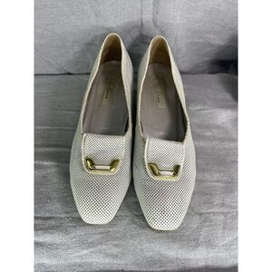 La Linea Hassia Gina white pump sz 9.5‎